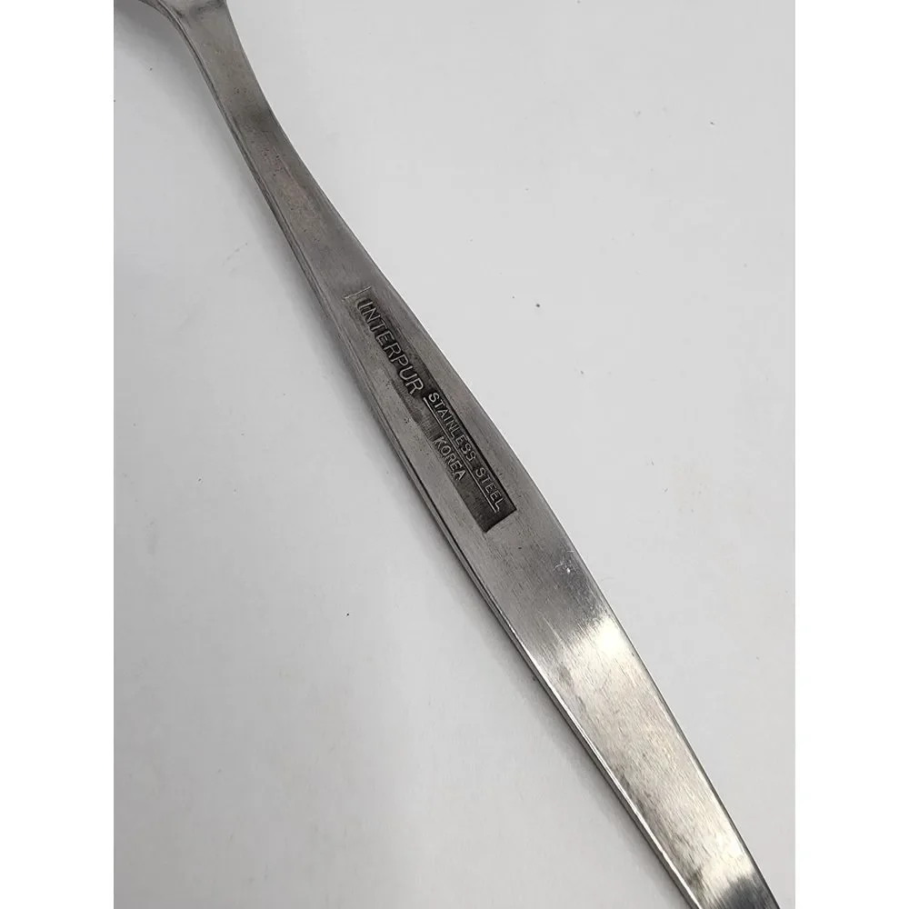 Interpur INR3‎ Butter Knife Flat Handle Stainless Steel Korea - 1 Piece